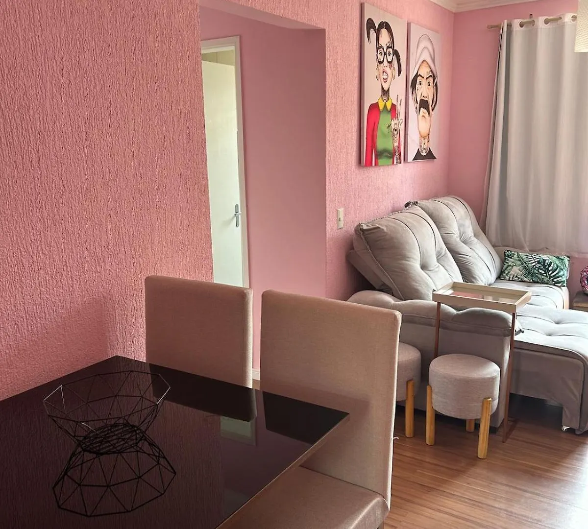 Apartamento Rosa Aconchegante Porto Alegre Apartmán