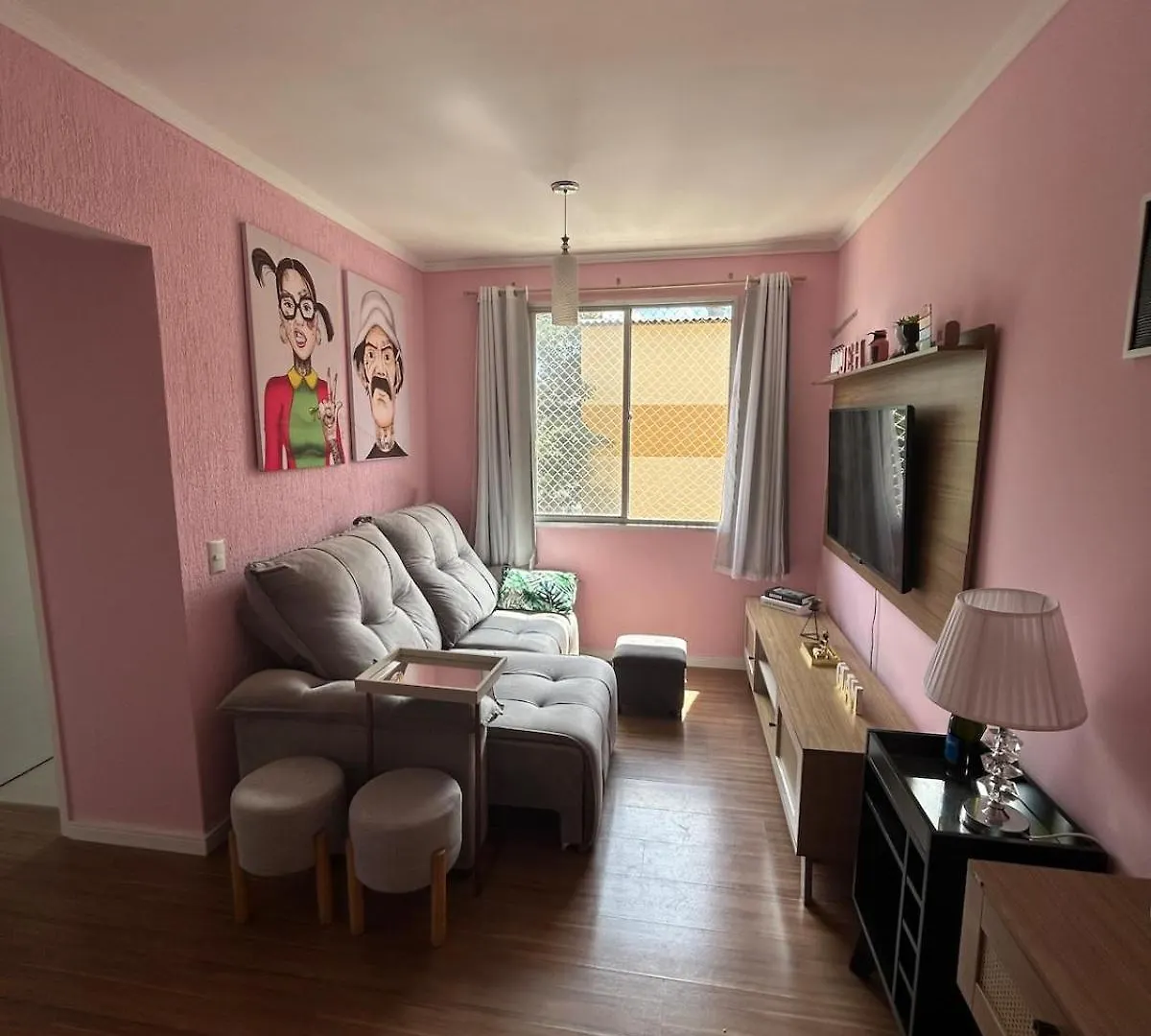 Apartamento Rosa Aconchegante Porto Alegre